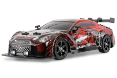 Amewi RC Auto Drift Sport Car GTR 4WD in Rot mit Raucheffekt 1:16 RTR