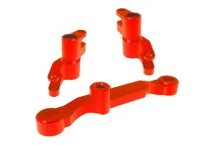 Traxxas Tuning Lenkung Umlenkung aus Aluminium in Rot für Mini-Maxx 1/16