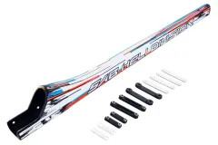 SAB Goblin CFK Mono Boom Heckausleger in weiß für IL Goblin PRO 420