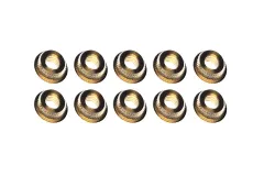 Einpressmutter / Gewindeeinsätze / Einschlagmuttern aus Messing mit M2 Gewinde - 10Stück
