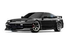 Traxxas 4-TEC Nissan 240SX schwarz 1/10 Drift RTR Brushed ohne Akku oder Ladegerät
