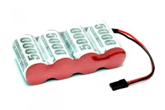 Team Champion 5000mAh NiMH SUB-C Empfängerakkupack mit Servostecker 4,8Volt
