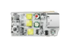 VIFLY Strobe LED Licht Anti-Kollisions LED, 3 Farben weiß, rot, grün, mit 1000 Lumen, mit 1S 160mAh LiPo Akku und USB C Anschluss, FAA Konform