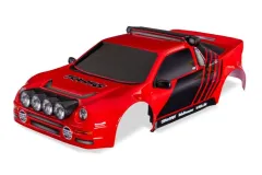 Traxxas Ersatzteile Karosserie in Rot für MINI-Rally 1/16