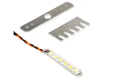 uniLIGHT 5mm BAR Blitzlicht, 12Wx2 Grün