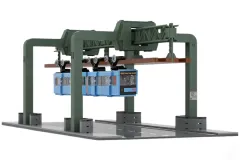 Stoneheap Klemmbausteine Schwebebahn GTW2015 - 1612 Teile