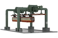 Stoneheap Klemmbausteine Schwebebahn Kaiserwagen - 1730 Teile