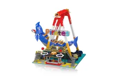 MouldKing Klemmbausteine KingLand Elektrisches Hai Piratenschiff - 1922 Teile