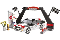 COBI Klemmbausteine Autos Audi Quattro 1981 Group 4 - 165 Teile