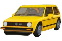 COBI Klemmbausteine Autos Volkswagen Golf GTI Gelb - 69 Teile
