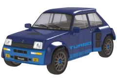 COBI Klemmbausteine Autos 1980 Renault 5 Alpine Turbo Blau - 121 Teile