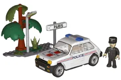 COBI Klemmbausteine Autos 1976 Renault 5 Alpine Polizei - 140 Teile