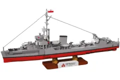 COBI Klemmbausteine Schiffe ORP BLYSKAWICA - 700 Teile