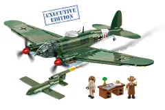 COBI Klemmbausteine Flugzeuge Heinkel HE 111 H-22 EXECUTIVE EDITION mit V1 Flying Bomb - 927 Teile
