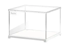 Lasercut Bausatz Zubehör - Miniaturhäuser Staubschutzvitrine 22,3x19,3x15,4cm