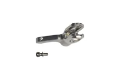 OMPHobby Ersatzteile Aluminium Hauptrotor-Blatthalter silber für M2V3 Sport