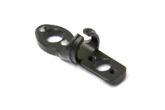 OMPHobby Ersatzteile Heckmotorhalter Aluminium schwarz für M1V3 Pro