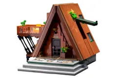 Jie Star Klemmbausteine Gebäude Waldhaus Finnhütte - 1028 Teile