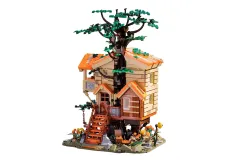 Jie Star Klemmbausteine Gebäude Baumhaus - 1711 Teile