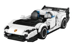 MouldKing Klemmbausteine Auto SC20 Sportwagen mit stapelbarer Displaybox/Sammelbox - 395 Teile