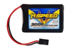 HSP LiPo 3000mAh 1S 3,7V TX Sender Akku mit Servo-Stecker