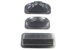 Tamiya RC Zubehör Spoiler und Lichteinsätze für AMG GT3 EVO