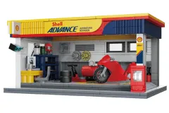 CaDA Klemmbausteine Shell Wartungsstation - 330 Teile