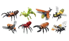 JieStar Klemmbausteine Wundervolle Insekten Welt Set 1 - 762 Teile