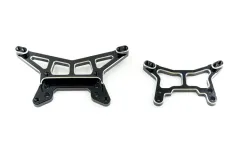 HobbyPlus Tuning Aluminium Dämpferbrücke Set für Speck-B 2WD Buggy 1:24 RTR