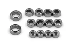HobbyPlus Ersatzteile Komplett Kugellager Set für Speck-B 2WD Buggy 1:24 RTR