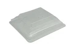 HobbyPlus Ersatzteile Heckspoiler in Klar 2Stück für Speck-B 2WD Buggy 1:24 RTR