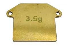 HobbyPlus Tuning Messing Gewicht 3,5g für Speck-B 2WD Buggy 1:24 RTR
