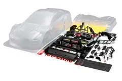 Killerbody Nissan Motul Autech GT-R 2016 Karosserie unlackiert Kit Breite 195mm passend auf nahezu alle 1:10 Tourenwagen mit Radstand 257mm