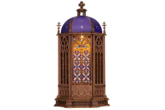 Lasercut Holzbausatz Standmodell Sternenkuppelkathedrale - 118 Teile