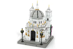 Reobrix Klemmbausteine Gebäude Kirche von Venedig mit LED - 4270 Teile