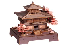 Lasercut Holzbausatz Standmodell Sakura-Pavillon - 235 Teile