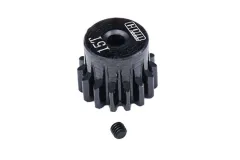 GPM Ersatzteile Stahl Ritzel 15Z 0,5mm 2mm-Welle für Losi Micro-B 1/24 und Micro-T 1/28