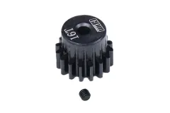 GPM Ersatzteile Stahl Ritzel 16Z 0,5mm 2mm-Welle für Losi Micro-B 1/24 und Micro-T 1/28