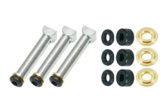 Microheli Blattlagerwellen Set für OMPHobby M2V3 Pro für Tuning 3Blatt Hauptrotorkopf Set