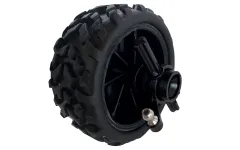 DF Models Ersatzteile Reifen mit Radträger Vorne Rechts für OFF-ROAD-Racer RTR 4WD 1:18