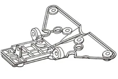 Amewi Ersatzteile Chassisstrebe Vorne für MJX Hyper GO TX14 Truggy 1:14