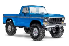 Traxxas TRX-4 F150 Truck XLT blau 1/10 Crawler RTR Brushed, Clipless, ohne Akku oder Lader