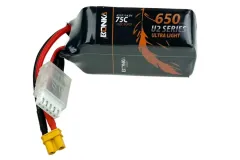 Bonka Lipo Akku 650mAh 14,8V 4S 75C FPV Parcour XT30 zum Beispiel für Stratos 200
