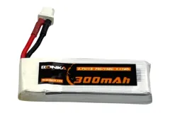 Bonka Lipo Akku 300mAh 3,7V 1S 75C FPV BT2.0 Ultralight
