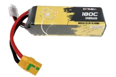 Bonka Lipo Akku HEIM Series 3400mAh 22,2V 6S 180C XT90 Antiblitz
