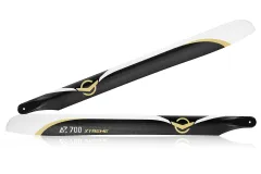 Azure Power Xtreme Carbon Hauptrotorblätter 700mm