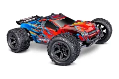 Traxxas Rustler 1/10 4x4 Stadium-Truck rot RTR VX3 Brushless mit HD Teilen