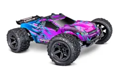 Traxxas Rustler 1/10 4x4 Stadium-Truck purple RTR VX3 Brushless mit HD Teilen