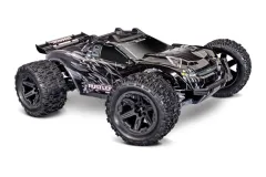 Traxxas Rustler 1/10 4x4 Stadium-Truck schwarz RTR VX3 Brushless mit HD Teilen