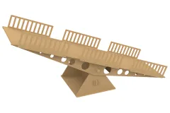 UDI RC Micro-Crawler-Parcours-Set 2 aus Holz für 1/18 und 1/24